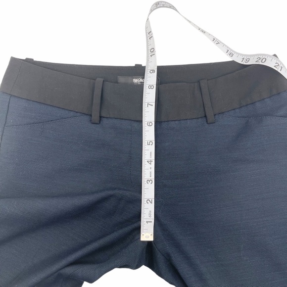Mossimo Modern Coupe Contemporary Stretch Trousers Blue Size 2 - Picture 12 of 13